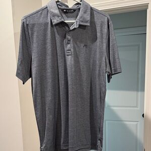 Travis Mathew Charcoal Polo Shirt